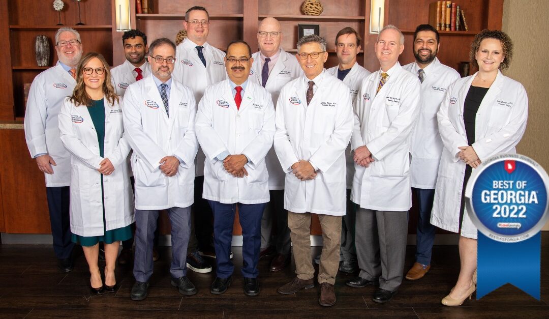 Vascular Surgical Associates Appear on 2022 Best of Georgia Regional Winners List in Georgia Business Journal