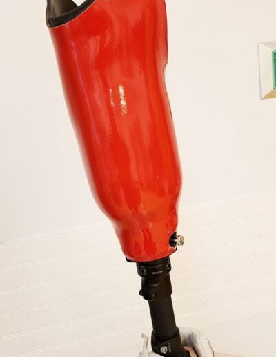 Red prosthetic design