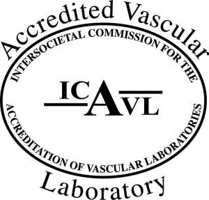 Accredited Vascular Laboratory by the Intersocietal Commission for the Accreditation of Vascular Laboratories