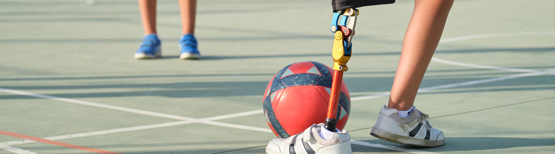 Prosthetic soccer