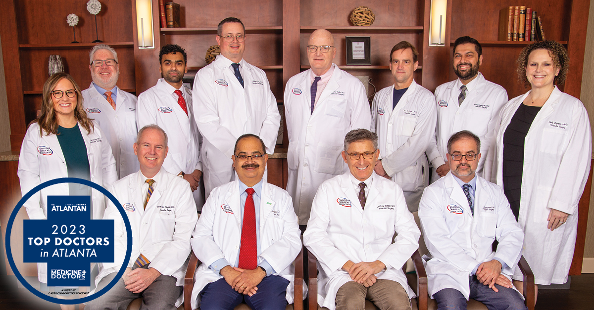 Two physicians from Vascular Surgical Associates recognizedas Atlanta’s Top Doctors in Modern Luxury Medicine + Doctors and The Atlantan magazines